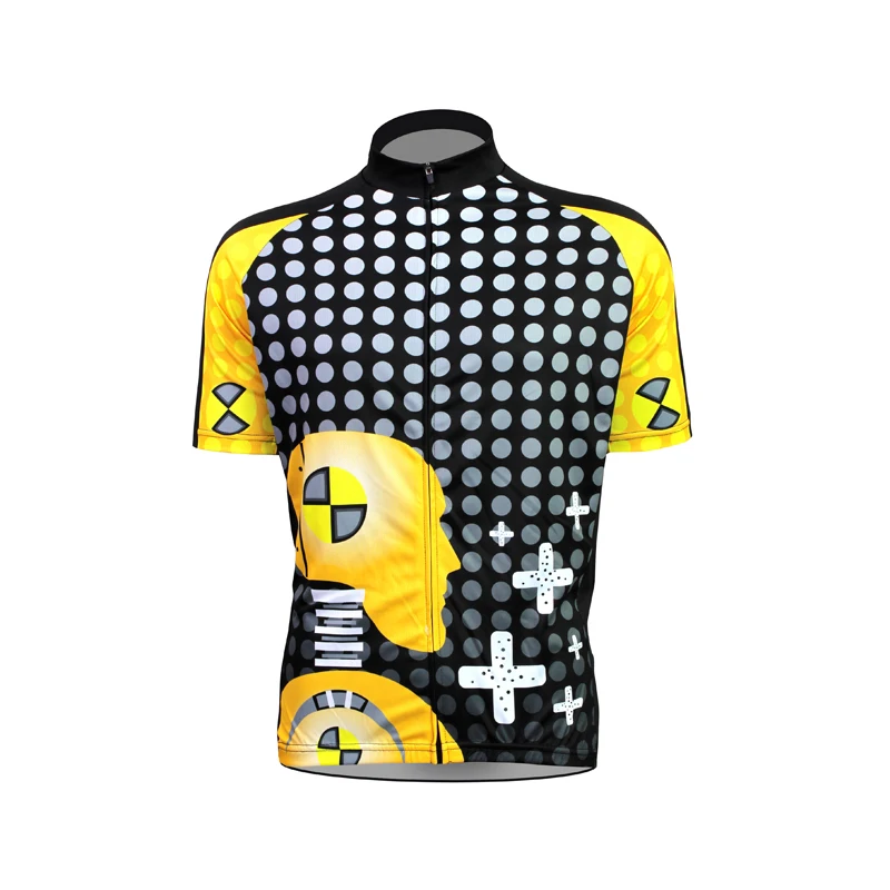 

New Robot Sports Alien SportsWear Mens Cycling Jersey Cycling Clothing Bike Shirt Size 2XS TO 5XL
