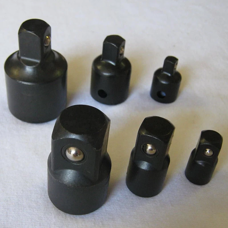 

Adapter Reducer 6pcs Socket Sleeve Converter Connecting Rod Set 1/4-3/8-1/2-3/4