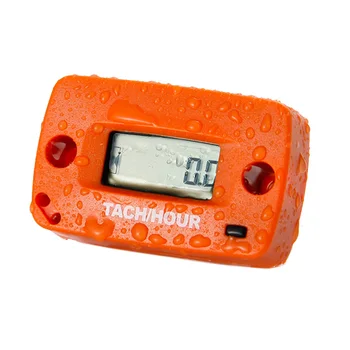 

Digital Motorcycle Tachometer Hour Meter 60000 RPM 2/4 Stroke for Sneeuwscooter Jetski jet boot pit bike vuil bike RL-HM018R