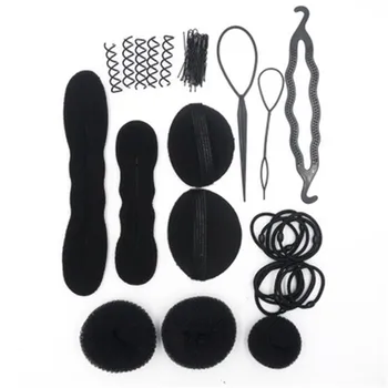 

2019 New Fashion Style Women Magic Braiders Hair Twist Styling Clip Stick Bun Maker Braid Tool Hair Accessories Fashion Jewelry