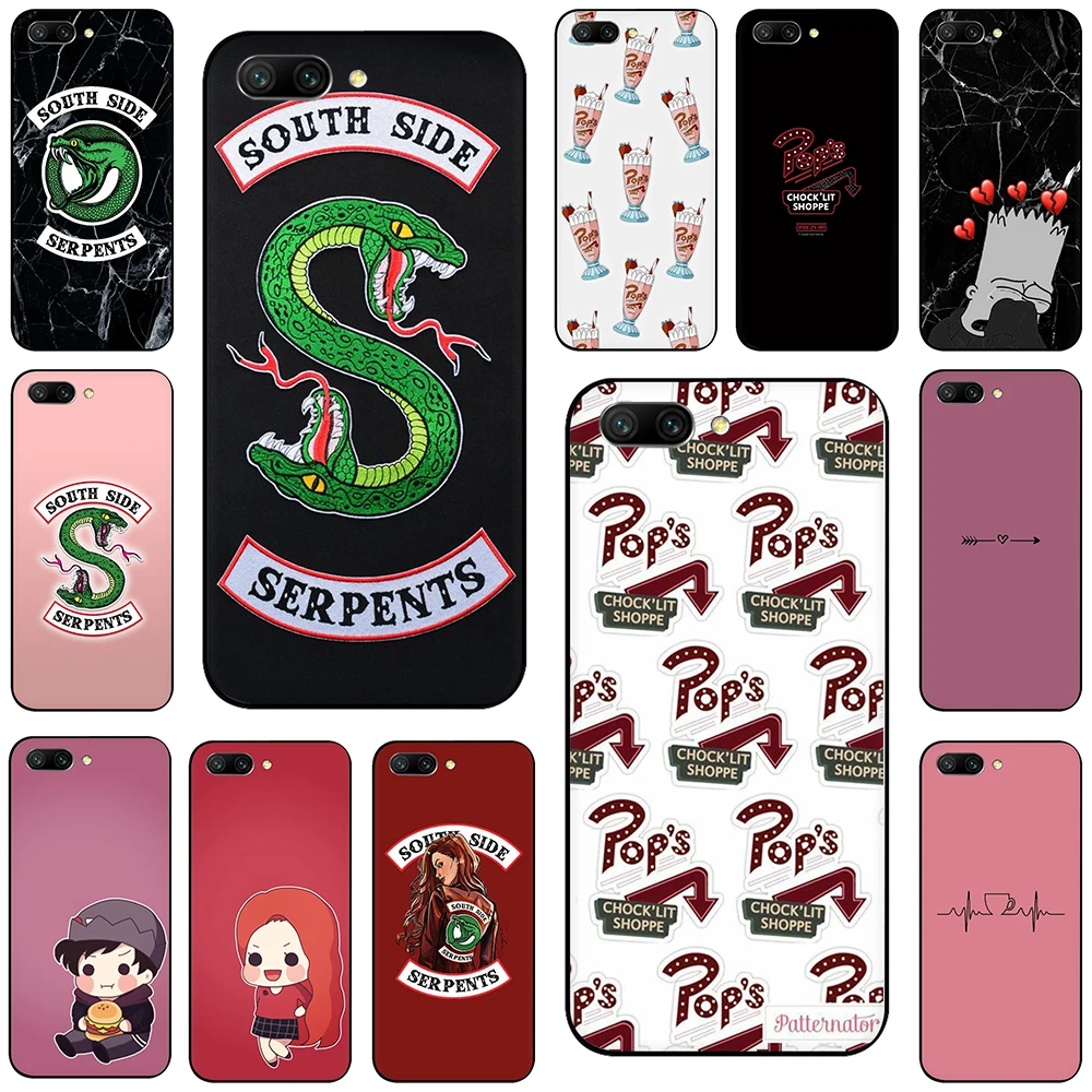 

Riverdale TPU Soft Silicone Case Cover For Huawei Honor 8 9 10 Lite 6A 7A 7X 8X 8C 9X Pro view 20 Pro