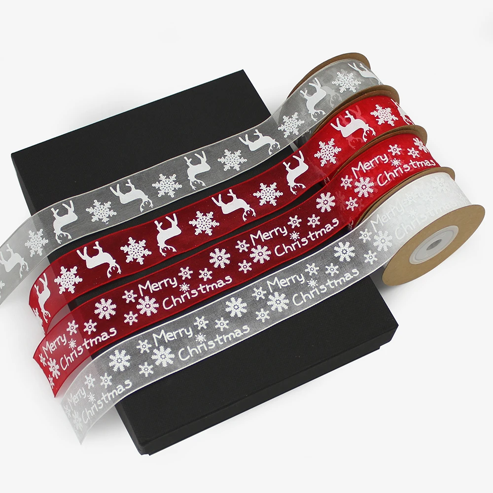 Organza Christmas Ribbon