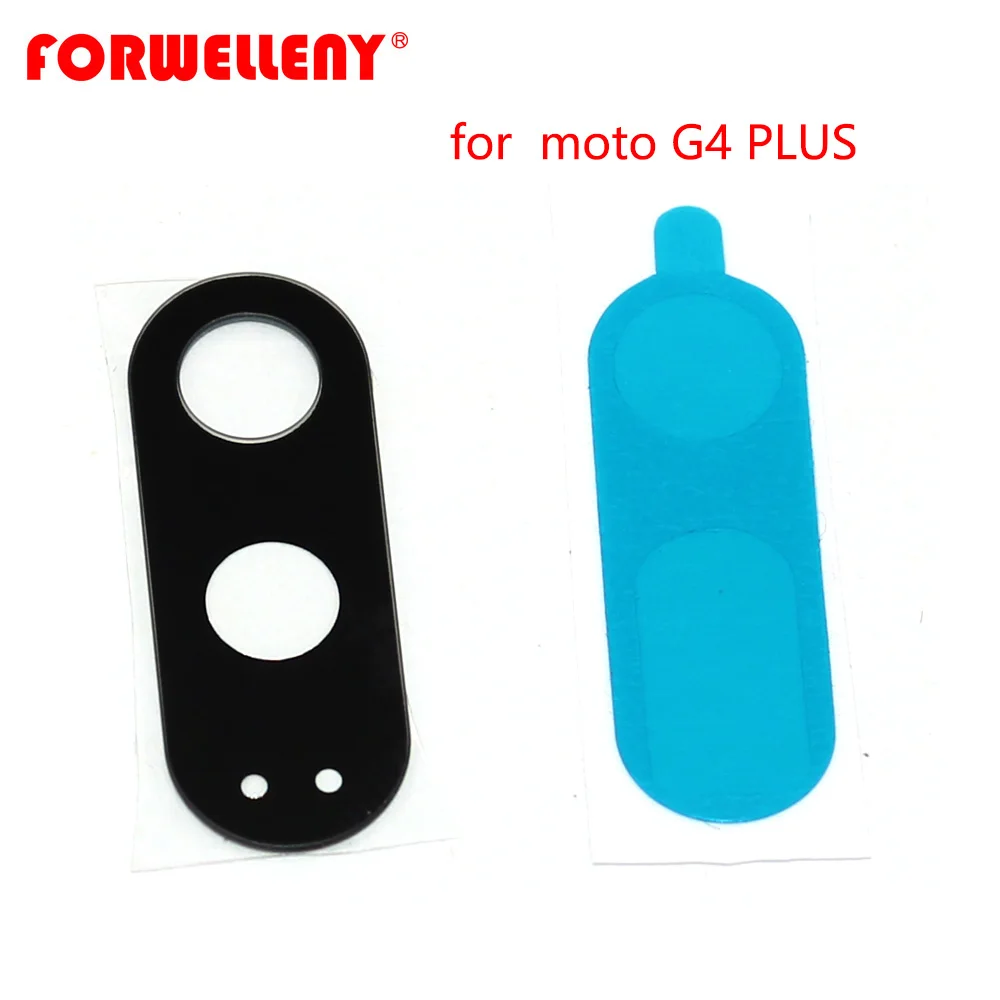 

For Motorola Moto G4 PLUS Rear Back Camera Glass Lens Cover With Adhesive XT1640 XT1641 XT1642 XT1644
