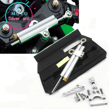 

Motorcycle CNC Damper Steering StabilizerLinear Reversed Safety Control+Bracket For Honda CB400 VTEC 1999-2010 2009 08 07 06 05