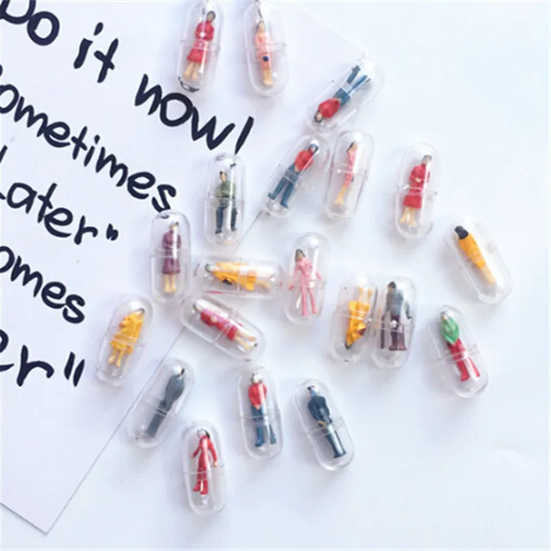 

Funny Handmade Cute Capsules Colorful Humanoid Fun Earrings Female Creative Personality Candy Earring Funny Jewelry Gift