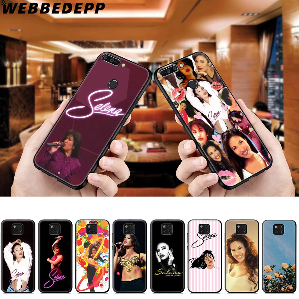 WEBBEDEPP Selena Quintanilla Soft Case for Huawei Mate Honor 20 6A 7A 7C 7X 8 9 9X 10 View Lite Pro 30 |