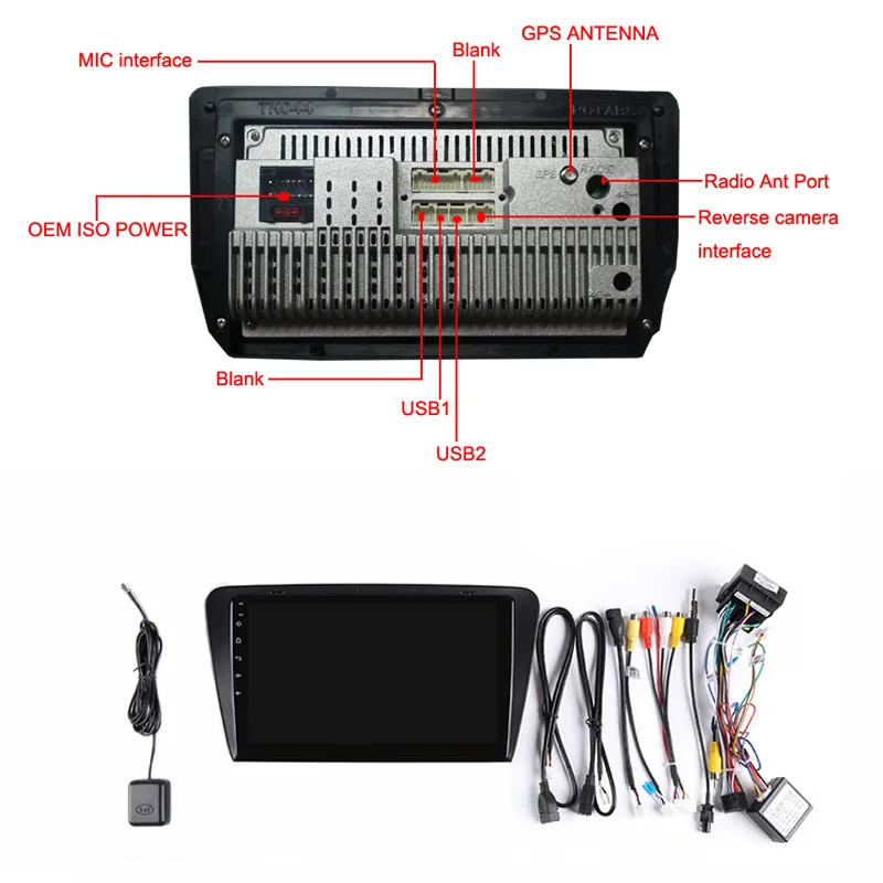 Cheap 9" 2.5D IPS Android 8.1 Car DVD Multimedia Player GPS For Skoda Octavia 3 2015 2016 2017 audio car radio stereo navigation WIFi 5