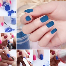 Новинка 26 цветов DIY бархатистая пудра для бархатный для маникюра Лак для ногтей Акриловые порошки жидкостей 10 г