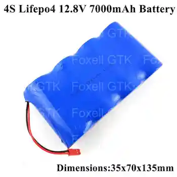 

Lithium Iron Phosphate LiFePO4 12.8v 7000mah 7ah 12v battery 6000mah 6ah with BMS 10A 100W starter motor two stroke engine pack