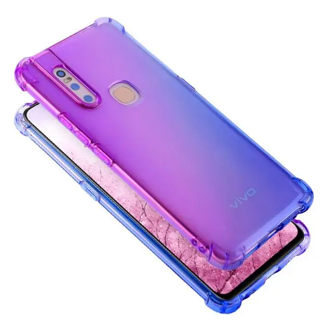 Vivo V15 pro Прозрачная силиконовая Мягкая задняя крышка для vivo IQOO V11 Y81 Y83 Y75 Y71 Y69 Y67 Y66 Y55