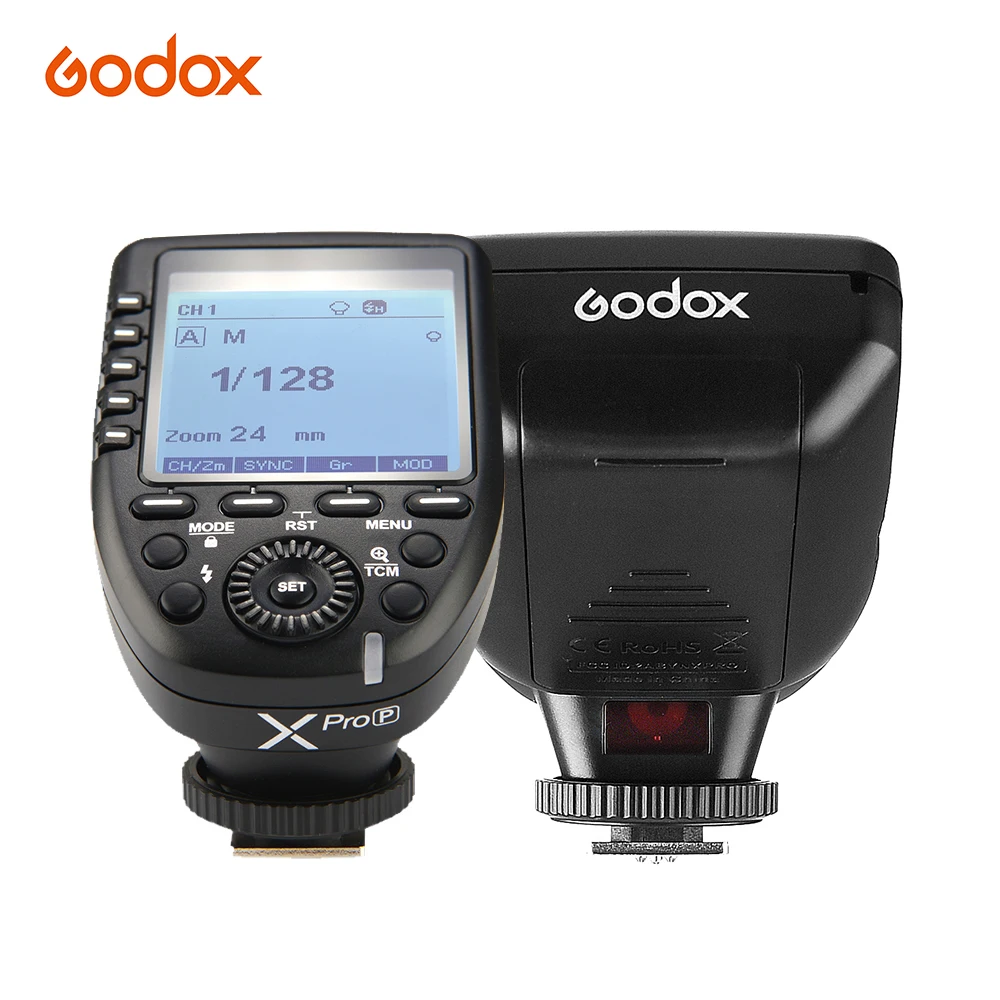 

Godox XproP 2.4G Wireless Flash Trigger Transmitter TTL Autoflash 1/8000s HSS with Large Display for PENTAX K-1/ 645Z/ K70/ K50