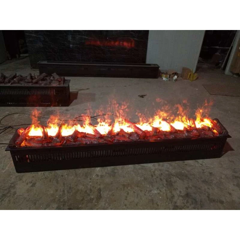 Sea shipping to NL door 180cm 3D water vapor electric fireplace with wood logs