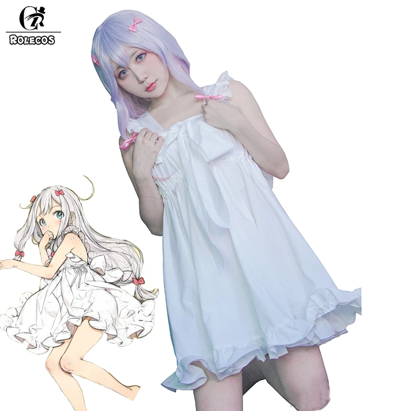 Rolecos Japanese New Anime Eromanga Sensei Cosplay Costume Ero Manga