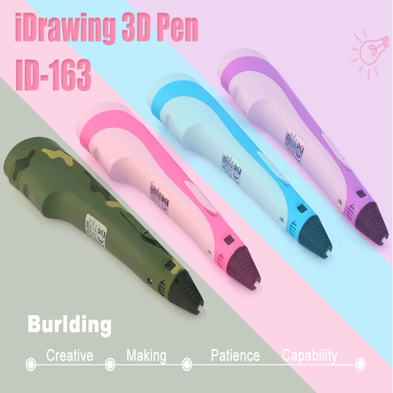 Idrawing ID-163 3D Ручка со светодиодным экраном для ребенка художника лучший подарок на