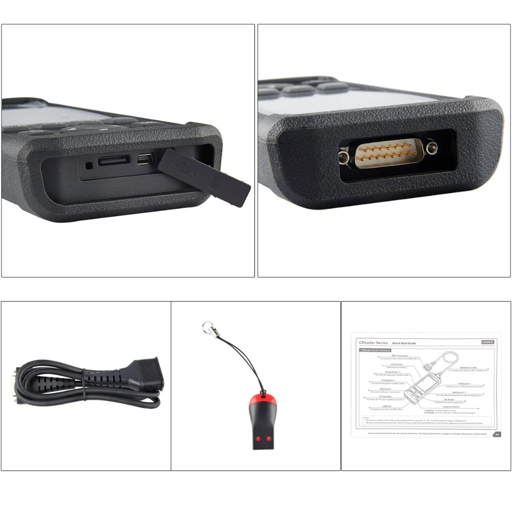 Диагностический сканер LAUNCH CReader 9081 OBD2 автомобильный диагностический 4 0