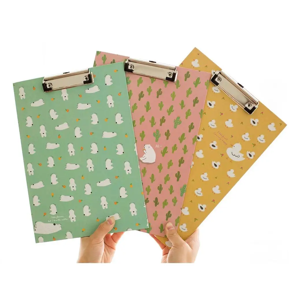 الكرتون الحيوان A4 إلكتروني حجم قصاصات الورق الأعمال الكتابة ملف مجلس ملاحظات الوسادة