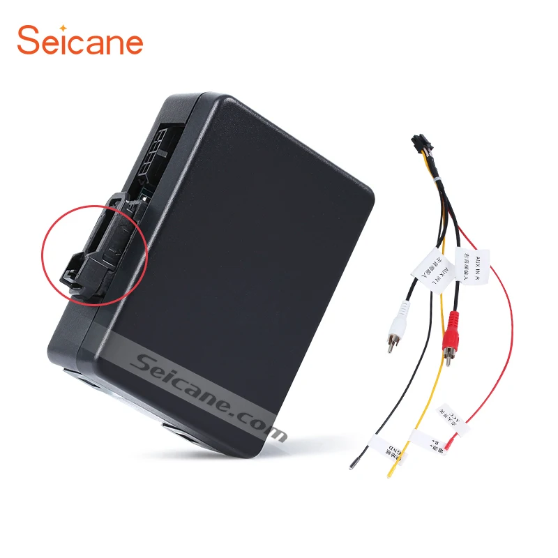 Koop Seicane Auto Glasvezel Decoder Meest Doos Interface voor 2005 2012 Mercedes Benz GL Class X164 GL300 GL320 GL350 GL420 GL450