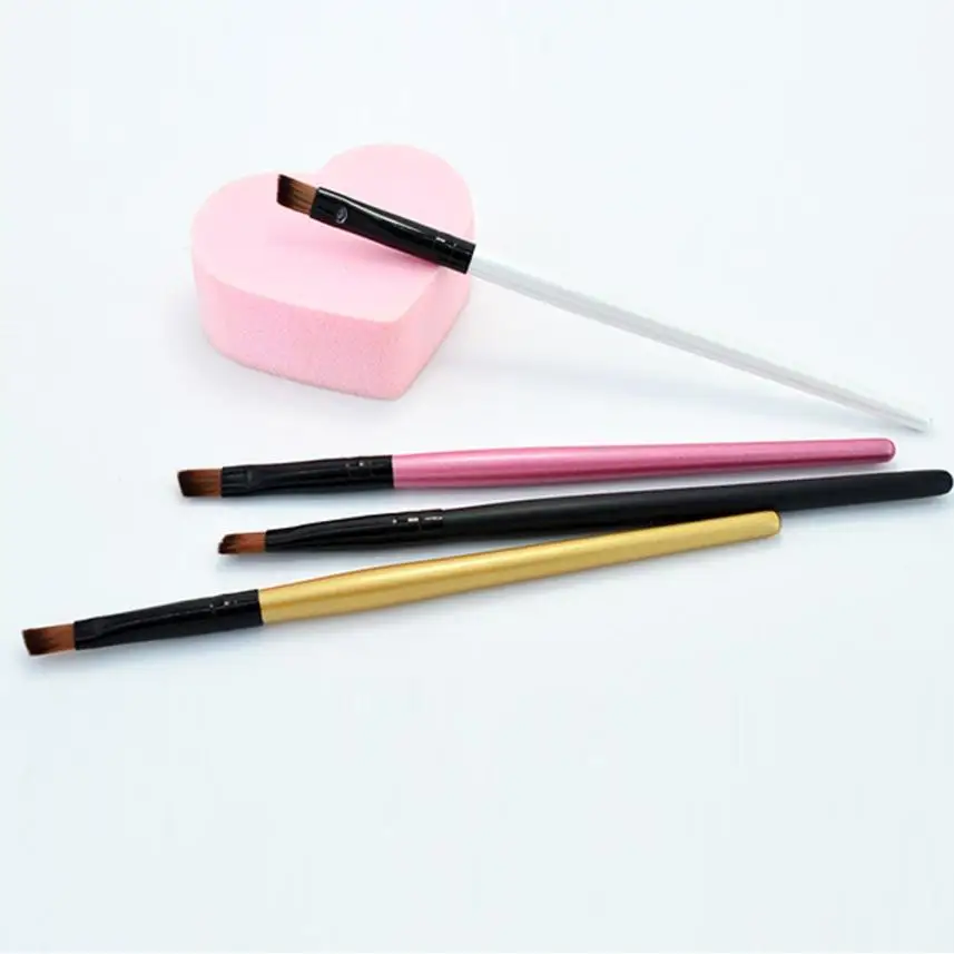 

Beauty Woman makeup brushes Eyebrow Cosmetic Makeup Brush Foundation Cosmetic Powder Multifunction Toiletry Brushes Random Color