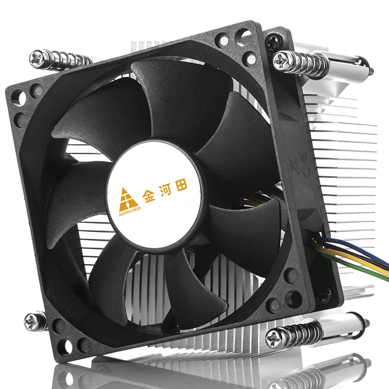 GOLDEN FIELD ICE500 Heatsink & Fan Low Noise CPU Air Cooler Radiator