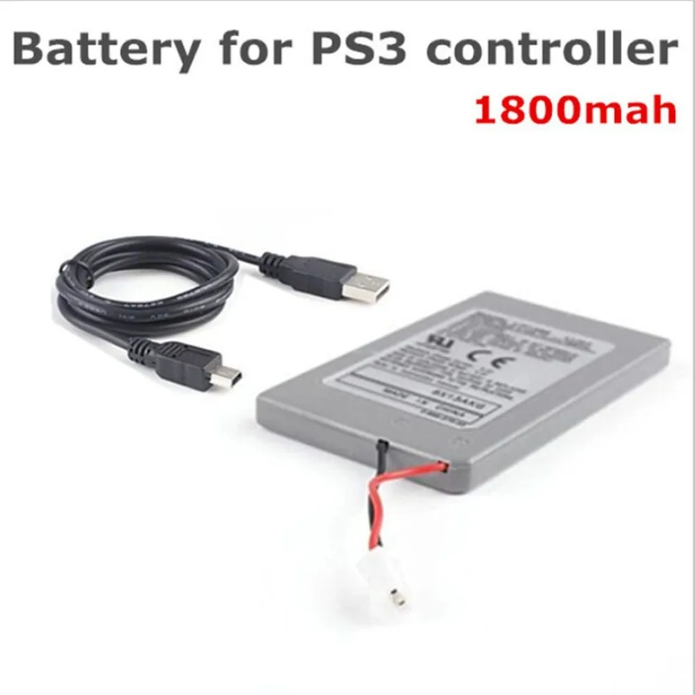 

2 Pack 3.7v 1800mAh Replacement Battery For Sony Playstation 3 PS3 Controller