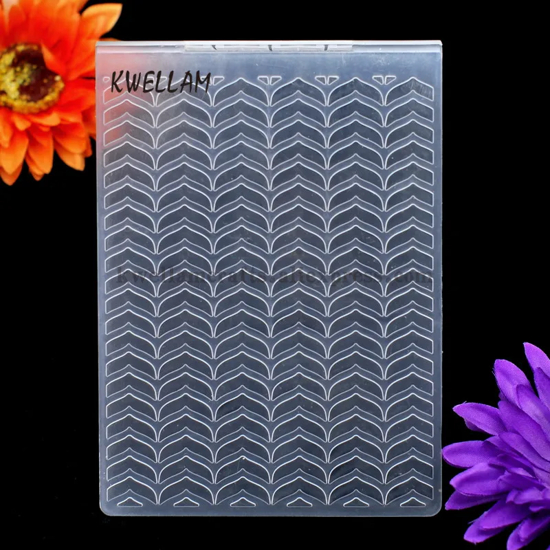 Pattern 3 Plastic Embossing Folder For Scrapbook DIY Album Card Tool