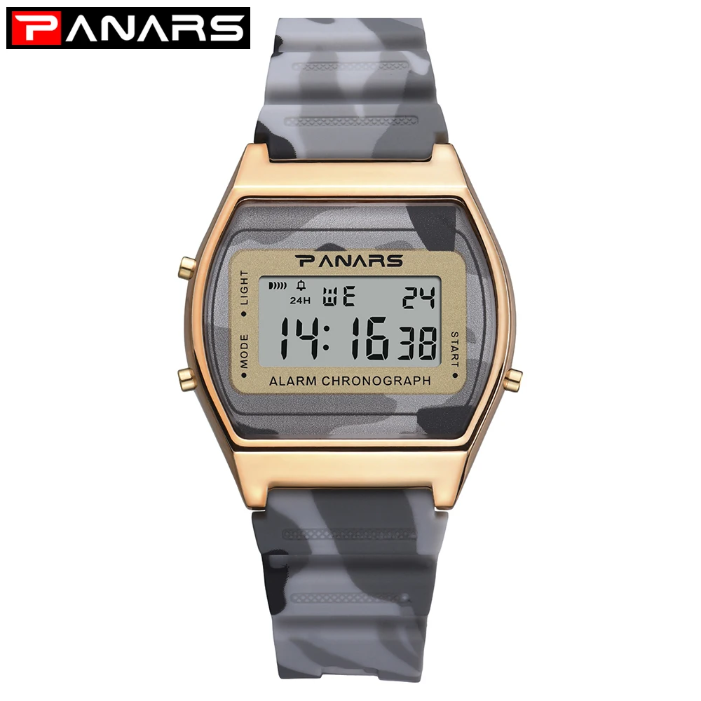 waterproof digital watch women's