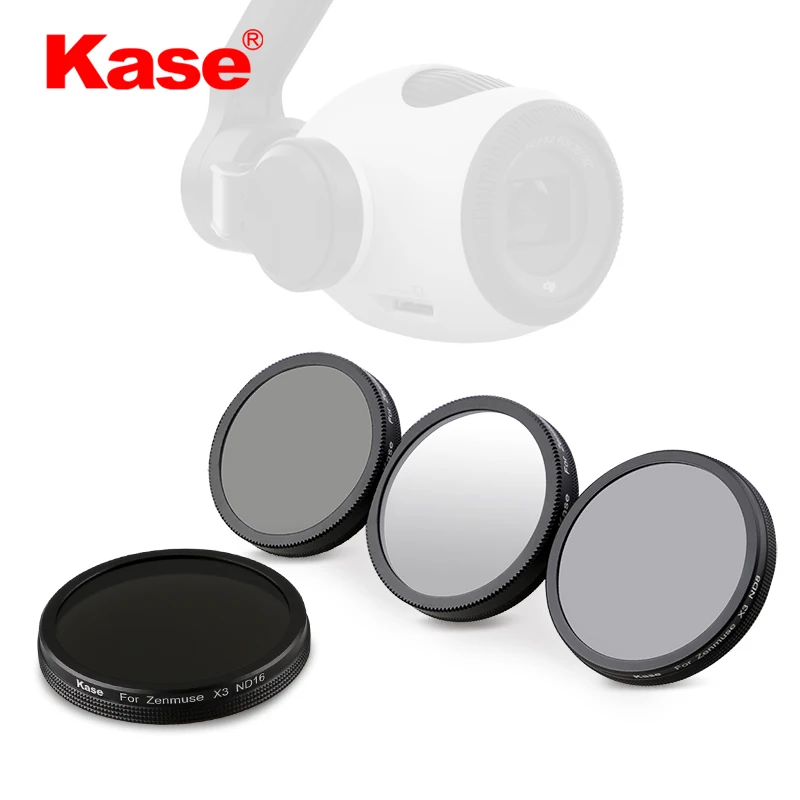 

Kase unmanned aerial vehicle filter DJI Zen Si X3 dimmer gradient lens aerial photography cpl nd gnd filters kit