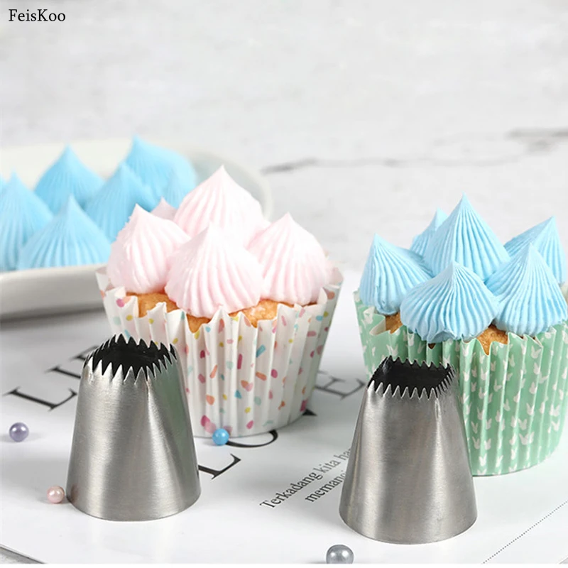 

Large Size Square Icing Piping Pastry Nozzles Tips For Decorating Cakes Cream Icing Piping Nozzles Pastry Tips Cake Mold Tools