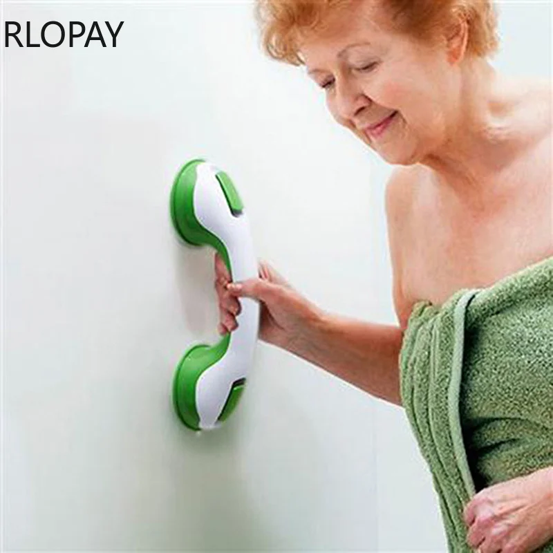 

RLOPAY Safety Helping Handle Anti Slip Support Toilet bthroom safe Grab Bar Handle Vacuum Sucker Suction Cup Handrail Grip