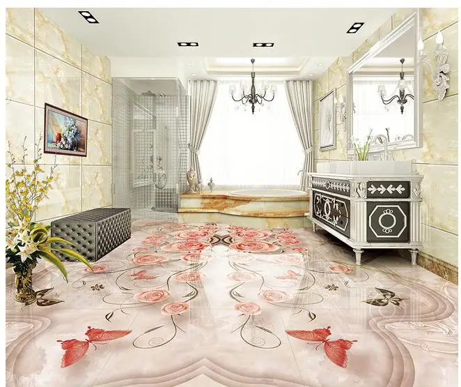 3d wallpaper pvc 3d flooring Stone pattern parquet 3D floor roll grass rose butterfly 3d floor painting wallpaper 3d wallpaper pvc 3d flooring Stone pattern parquet 3D floor roll grass rose butterfly 3d floor painting wallpaper