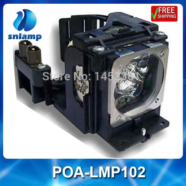 

Replacement projector lamp bulb POA-LMP102/610-328-6549 for PLC-XE31