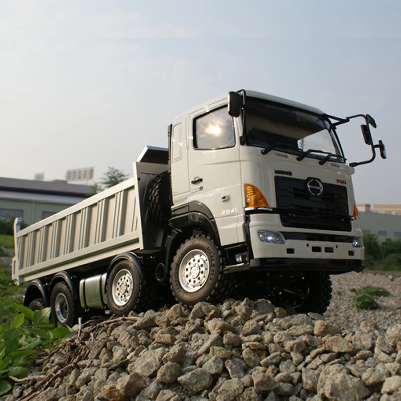 1/14 грузовик Hino700 полный привод 8X8 гидравлический самосвал с высоким крутящим