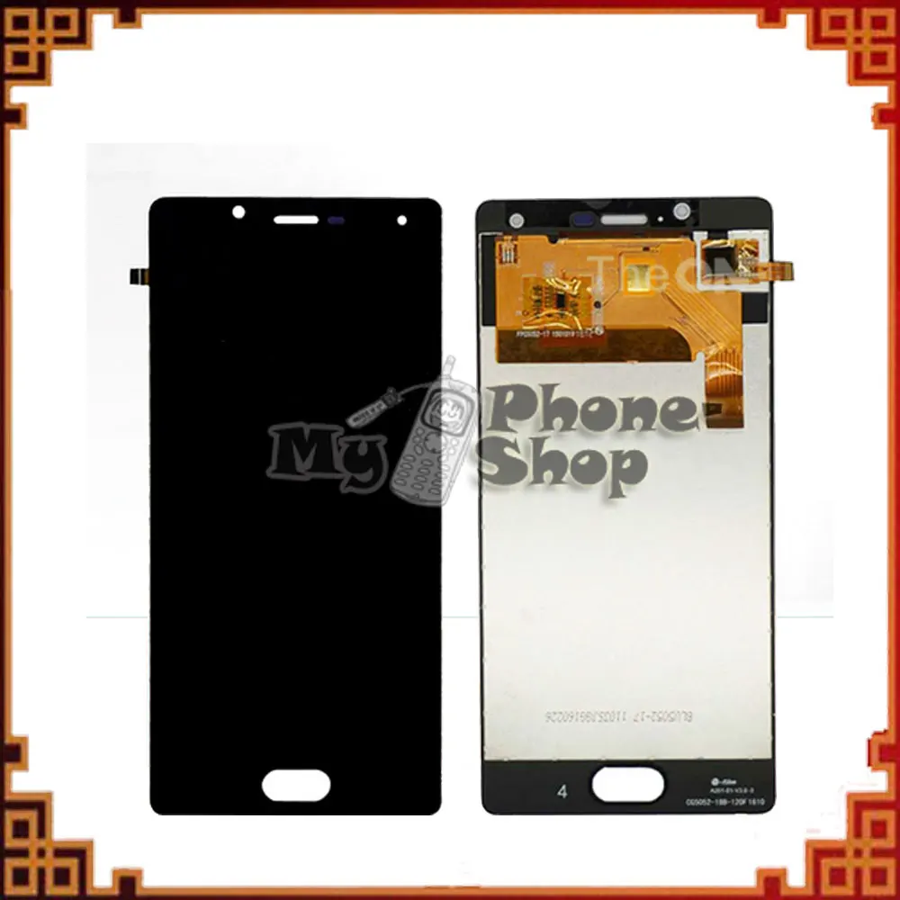 

for Wiko U Feel LCD Screen and Touch Digitizer Assembly black color Alibaba in Spanish Free Shipping
