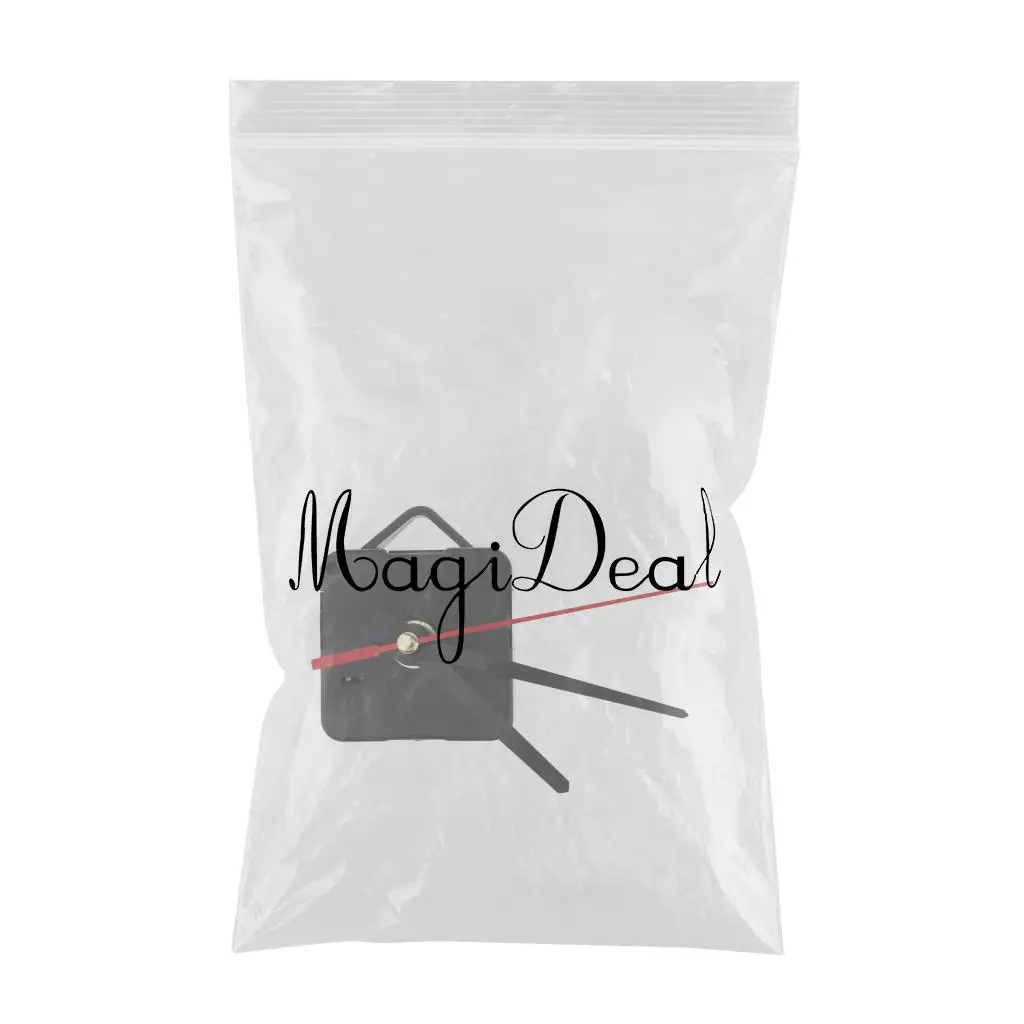 Include Time Hands Quartz DIY Wall Clock Movement Mechanism Battery Operated DIY Repair Parts Replacement(Including Pointers)