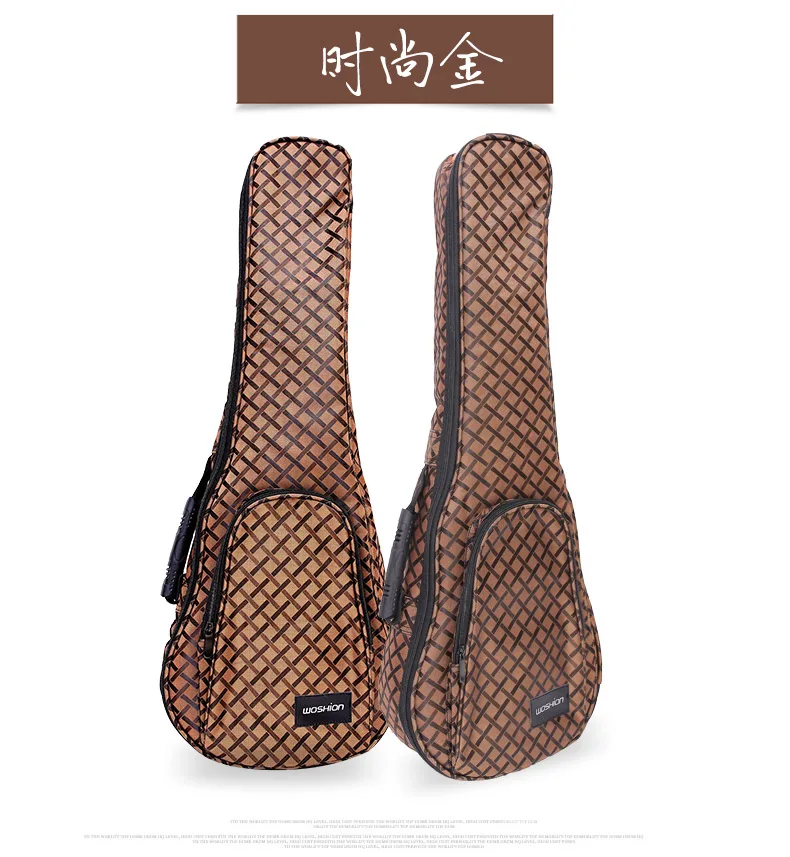 21 23 24 26 28 inch Soprano Concert Tenor Ukulele Bag Soft Gig Case Backpack Guitar Padded Cover