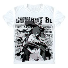 Ковбой bebop футболка Спайк Шпигель летняя футболка космический корабль bebop дизайн крутая Мужская Женская футболка модная брендовая рубашка