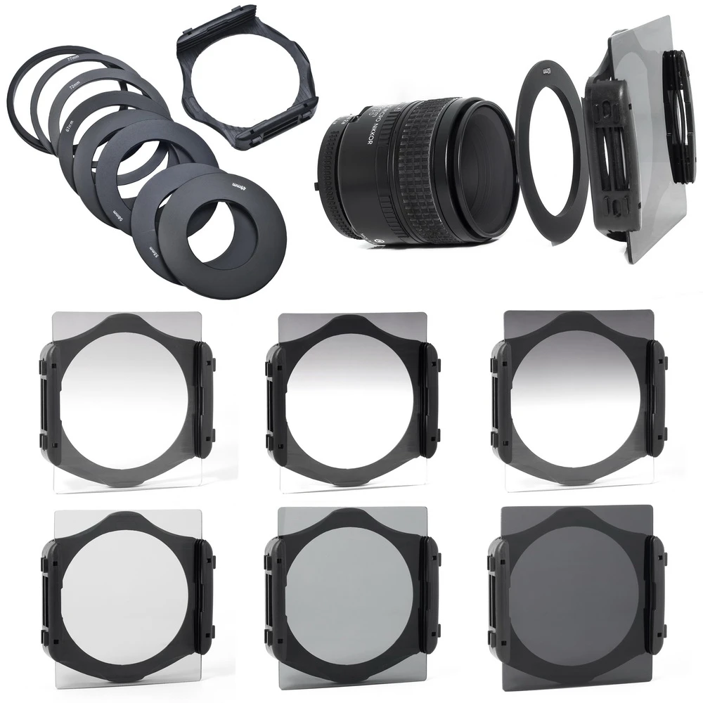 55mm Graduated ND Filters Lens Adaptor Ring for Canon Nikon Digital SLR 55mm Graduated ND Filters Lens Adaptor Ring for Canon Nikon Digital SLR
