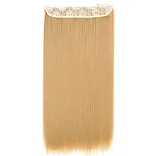 Miss wig 55 см длинный синтетический зажим для наращивания волос 5 зажим прямые пряди термостойкий черный коричневый цвет