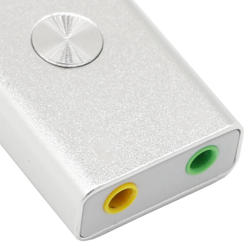 HOT-USB Звуковой адаптер Virtual 9,1 с usb-портом для настольного компьютера или ноутбука