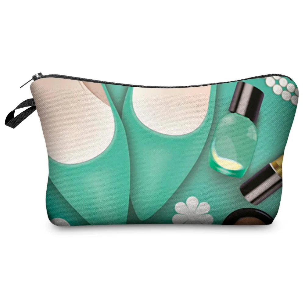 Who Cares, модные женские сумки для макияжа, 3D печать, с разноцветным рисунком, косметические сумки для путешествий, женская косметичка - Цвет: bpd46040