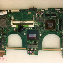 Yourui для неинтегрированная i7-4700HQ Процессор PM GT750 4G Материнская плата Asus N550jv Материнская плата ноутбука полный тест