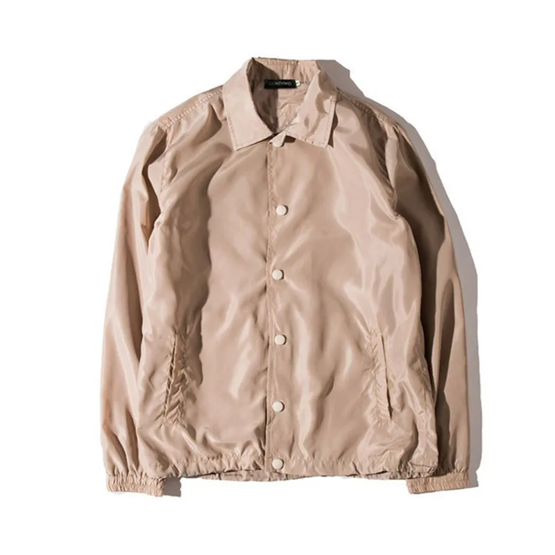 

Fashion men women Reflective jacket Spring autumn thin Tour Coaches coat Couple Solid color Casual Streetwear Male outerwear 3XL