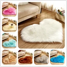Горячая Распродажа, искусственная накидка из овчины для стула, 16 цветов, теплая шерстяная ковровая подушка для сиденья, длинные кожаные меховые простые пушистые коврики, моющиеся