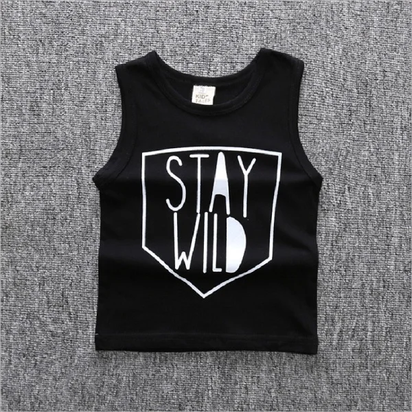 Buy Sleeveless Baby Boys T Shirts Cotton Infant Tees