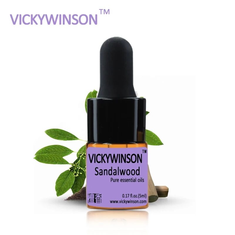 

Sandalwood essential oil 5ml 100% Natural Sandalwood Pure Oils Face Moisturizer Dry Aging aromatherapy diffusers
