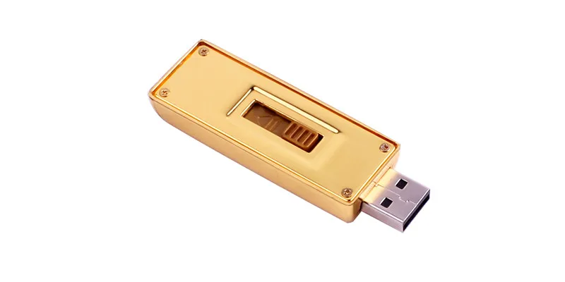 JASTER Металлическая Имитация золотых полос модель USB флеш-накопитель ручка-накопитель Золотая карта памяти Флешка 4 ГБ/8 ГБ/16 ГБ/32 ГБ/64 Гб флешка