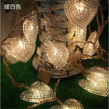 

DIY Creative Love Sign Shaped 4M 20LED String Light 2 Modes 220V Powered Fairy Lamp for Home Party Outdoor Decoration