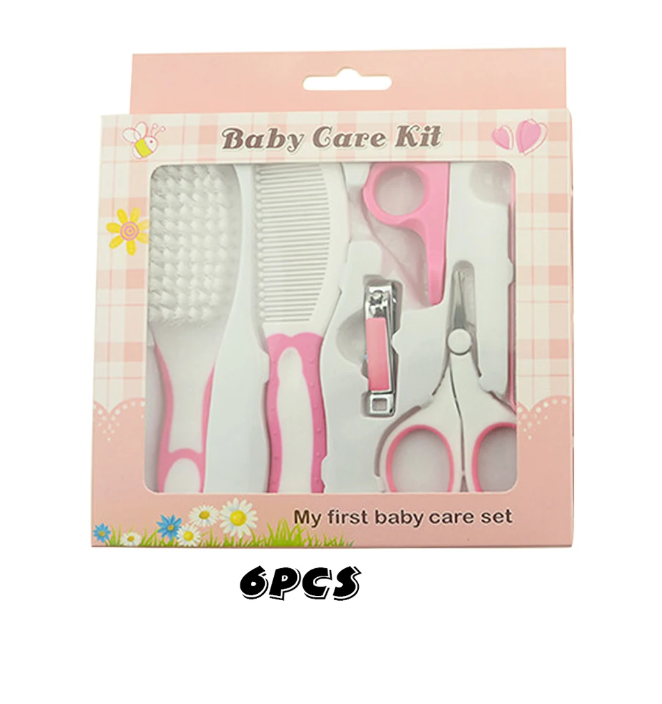 Уход за ребенком для новорожденного ребенка многофункциональный триммер для ногтей, термометр, ножничный комплект, набор для ухода за здоровьем, набор для стрижки, инструмент