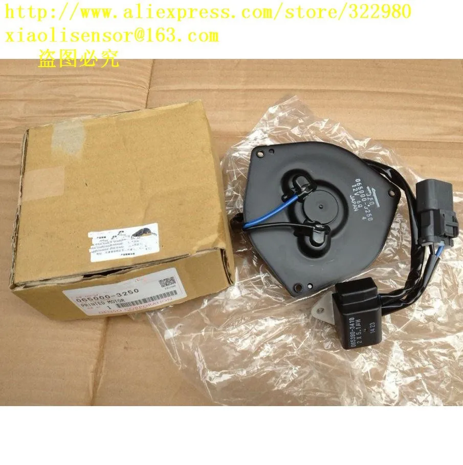 Original Part 065000 3250 AC Condenser Cooling Fan motor For HONDA CRV