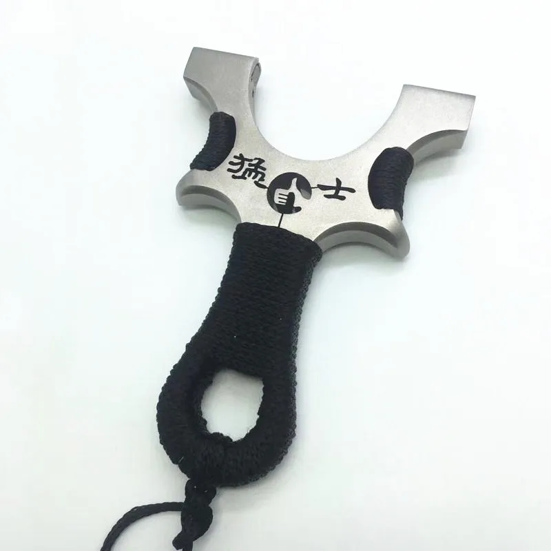 Высокое качество из нержавеющей стали slingshot плоский резиновый ремешок лук